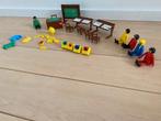 Vintage Playmobil school, Kinderen en Baby's, Speelgoed | Playmobil, Ophalen of Verzenden, Gebruikt