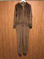 Zizzi velours fluweel bruin jumpsuit huispak zgan, Zizzi, Bruin, Verzenden, Jurk