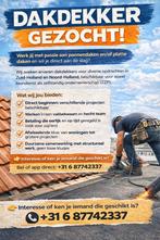 Dakdekker gezocht, Vacatures, 33 - 40 uur, Overige vormen