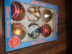 6 Mooie oude glazen kerstballen Tsjechië, Ophalen, Zo goed als nieuw