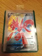 Scizor V  Pokemon Kaart, Ophalen of Verzenden, Zo goed als nieuw, Losse kaart, Foil