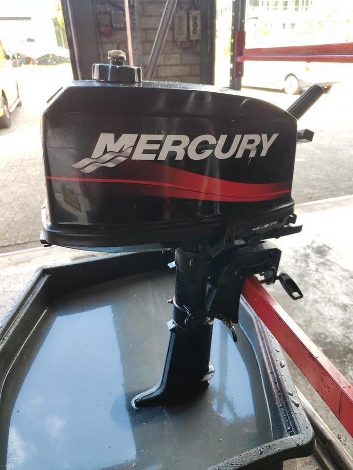 Mercury 4pk 2takt Buitenboordmotor, Watersport en Boten, Accessoires en Onderhoud, Gebruikt, Ophalen