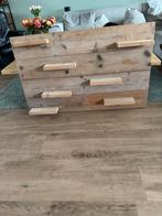 Houten wandrek met planken, Ophalen, Gebruikt