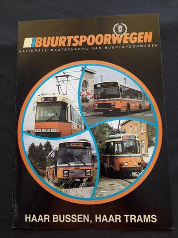 folder Buurtspoorwegen NMVB- bussen en trams beschikbaar voor biedingen