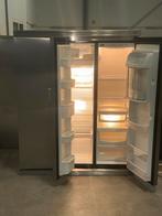 Luxe RVS Boretti Koelkast + Wijnklimaatkast, 200 liter of meer, Fornello Esperta, Met aparte vriezer, Zo goed als nieuw