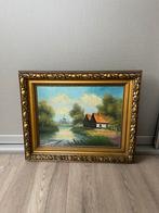 Antiek schilderij, Antiek en Kunst, Kunst | Schilderijen | Klassiek, Ophalen of Verzenden