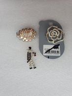 Broches nieuwe / zo goed als nieuw en vintage z.f., Sieraden, Tassen en Uiterlijk, Broches, Overige materialen, 4 tot 7 cm, Overige kleuren