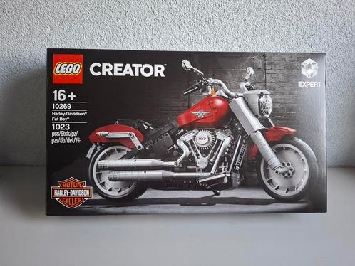 Lego Creator Expert 10269 Harley-Davidson Fat Boy, Kinderen en Baby's, Speelgoed | Duplo en Lego, Zo goed als nieuw, Lego, Complete set