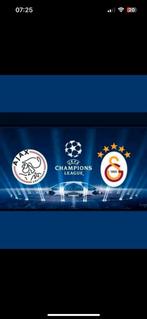2X tickets in vak 413 Ajax-Gala dichtbij uitvak, Tickets en Kaartjes, Losse kaart, Twee personen, November, Europa of Champions League