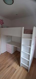 Stuva Hoogslaper met Bureau & Krijtbord, Ophalen, Gebruikt, Hoogslaper