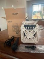 Karaoke speaker met microfoon met bluetooth, Ophalen of Verzenden, Nieuw, Complete set