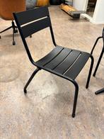Bistro stoelen set (3), Ophalen, Gebruikt, Zwart, Vier