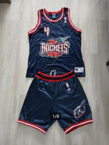 Charles Barkley houton rockets 90s official nba champion kit beschikbaar voor biedingen