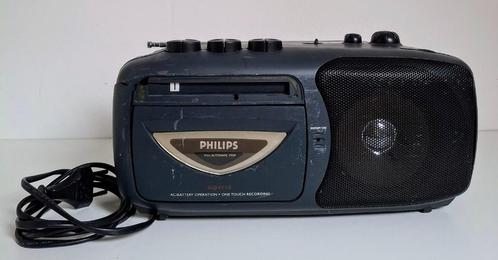 Philips Draagbare Radio Cassette Recorder Type AQ4150/00 '95, Audio, Tv en Foto, Radio's, Gebruikt, Overige typen, Ophalen of Verzenden