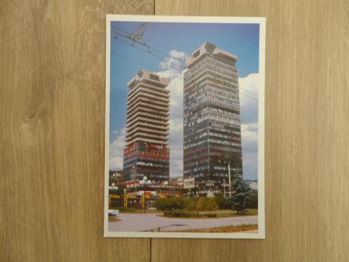 Ansichtkaart Sarajevo UNITIC Twin Towers, Bosnia, Verzamelen, Militaria | Algemeen, Landmacht, Overige typen, Nederland, Ophalen of Verzenden