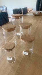 5 glazen potten van Bodum, Huis en Inrichting, Ophalen of Verzenden, Zo goed als nieuw