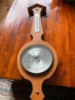 Prachtige barometer met thermometer 53 cm hoog, Audio, Tv en Foto, Weerstations en Barometers, Ophalen, Zo goed als nieuw