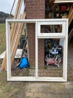 Meranti Raamkozijn met Draaikiep Raam, Doe-het-zelf en Verbouw, Kozijnen en Schuifpuien, Ophalen, Raamkozijn, Nieuw, 150 tot 225 cm