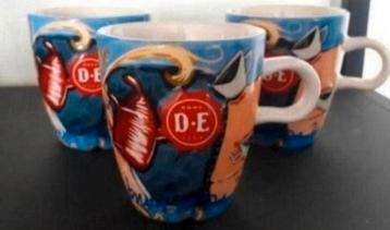 Drie Fouwe Egberts senseobekers Selwyn Senatori beschikbaar voor biedingen