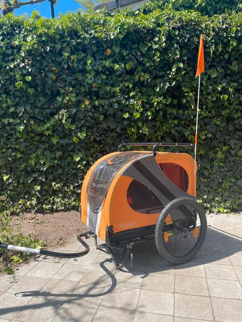 Doggyride Novel fietskar hond tot 50kg, Fietsen en Brommers, Fietsaccessoires | Aanhangers en Karren, Zo goed als nieuw, Hondenkar
