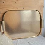 Kaymet England goudkleurig dienblad, Gebruikt, Ophalen of Verzenden, Nvt, Metaal