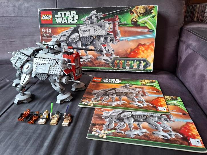 Lego Star Wars 75019 AT-TE with box and instructions, Kinderen en Baby's, Speelgoed | Duplo en Lego, Zo goed als nieuw, Lego, Complete set