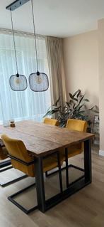 Eetkamer lamp, Huis en Inrichting, Lampen | Hanglampen, Ophalen, Zo goed als nieuw, Metaal, Minder dan 50 cm