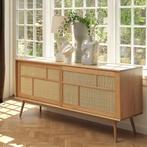 by fonQ Nomad Dressoir - Naturel Eiken | Van €779, nu, Eikenhout, Nieuw, Ophalen of Verzenden, ByFonq