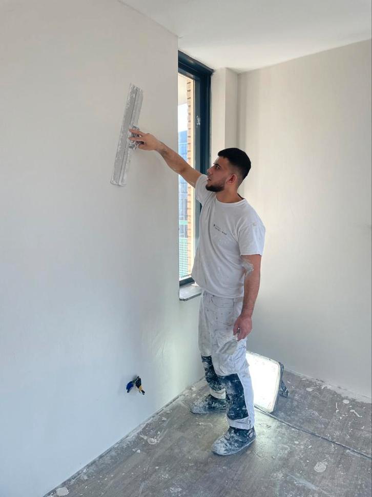 Stucwerk Vandaag per m2 12€ Topkwaliteit  schilderwerk 8€., Diensten en Vakmensen, Stukadoors en Tegelzetters, Stucwerk, Garantie