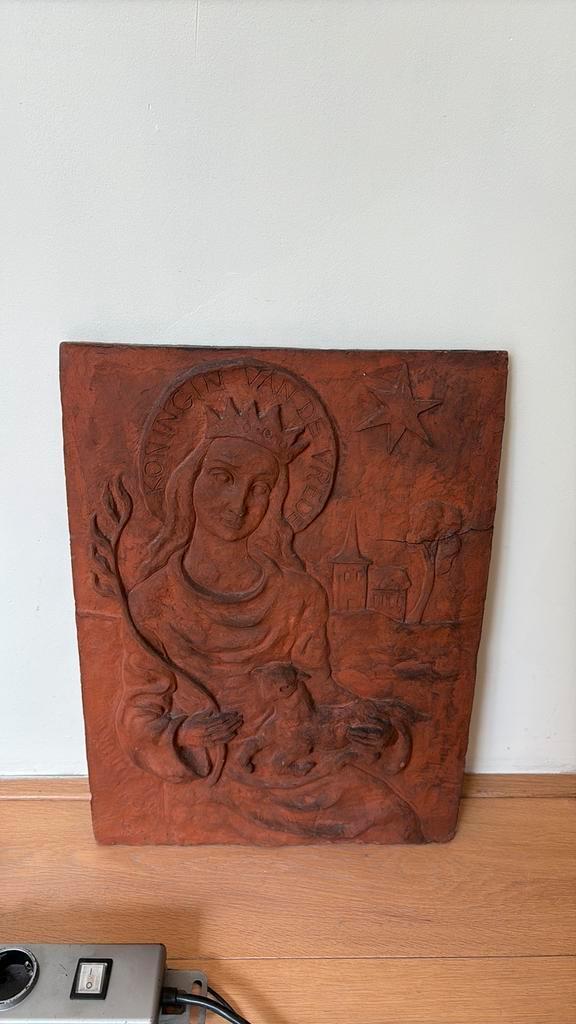 Jean Adams - priester beeldhouwer, Antiek en Kunst, Kunst | Beelden en Houtsnijwerken, Ophalen of Verzenden