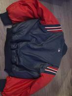 Vintage Atlanta Braves Bomberjack - Navy & Rood, Kleding | Heren, Jassen | Zomer, Ophalen of Verzenden, Gedragen, Maat 48/50 (M)