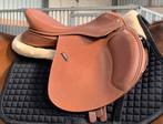 Springzadel 17,5 inch, Dieren en Toebehoren, Paarden en Pony's | Zadels, Ophalen of Verzenden, Zo goed als nieuw, Springen