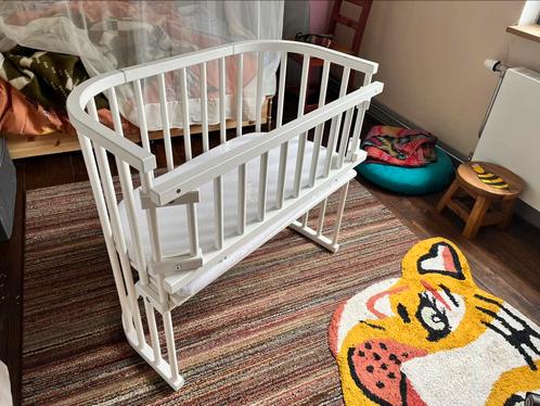 Babybay Original Cosleeper ledikant + peuterbed ombouw, Kinderen en Baby's, Babywiegjes en Ledikanten, Zo goed als nieuw, Ledikant