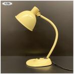 Vintage Bauhausstijl bureaulamp - Licht geel - Nieuw snoer, Ophalen of Verzenden