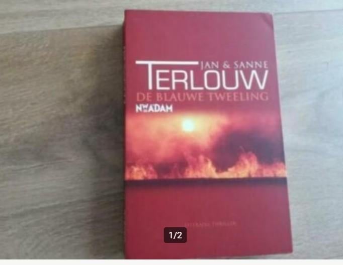 Jan & Sanne Terlouw, De blauwe tweeling, Ophalen of Verzenden, Zo goed als nieuw