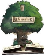 Eeuwige Houten Kalender - Boom Design - Sint -, Diversen, Kalenders, Verzenden, Nieuw