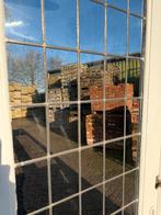 Set schuif / en-suite deuren met glas in lood 262x163cm., Ophalen