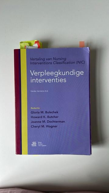 Verpleegkundige interventies (NIC) beschikbaar voor biedingen