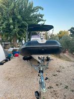 Rib Grand Silver Line 520 Zwart Complete Set, Gebruikt, 70 tot 120 pk, Benzine, Overige materialen