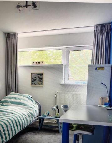 Gordijnen; gevoerd en dubbele plooi beschikbaar voor biedingen