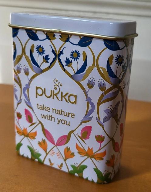 PUKKA Tea Travel Tin  -  NIEUW, Sport en Fitness, Gezondheidsproducten en Wellness, Nieuw, Overige typen, Ophalen of Verzenden
