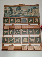 letterbord + schoolbankje, Ophalen, Gebruikt