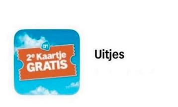 Uitjes zegels AH digitaal 2e kaartje gratis-€ 0,10 pkrt (KWF beschikbaar voor biedingen