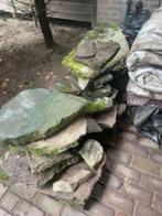 lavaplaten/stenen, Ophalen, Gebruikt, Vijverrand