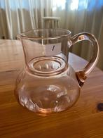 oude roze glazen schalen vazen kannen kopjes roze glas, Ophalen of Verzenden