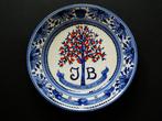 Delftsblauw Juliana en Bernhard Rotterdamsch Nieuwsblad, Antiek en Kunst, Ophalen of Verzenden