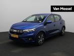 Dacia Sandero 1.0 TCe 90Pk Expression | Apple/Android Carpla, Auto's, Dacia, Voorwielaandrijving, Stof, Gebruikt, Blauw