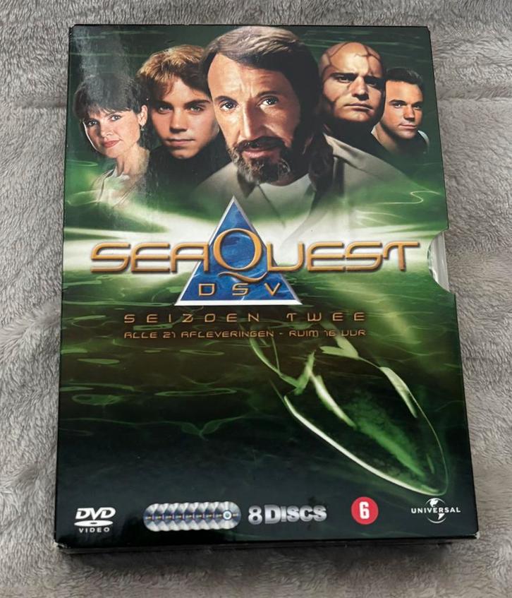 Seaquest DSV Seizoen 2 op DVD. Compleet en netjes, Cd's en Dvd's, Dvd's | Avontuur, Zo goed als nieuw, Alle leeftijden, Ophalen of Verzenden