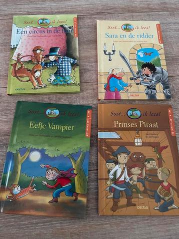 4x Leesboek uit serie: Ssst ... ik lees! M4/E4 beschikbaar voor biedingen