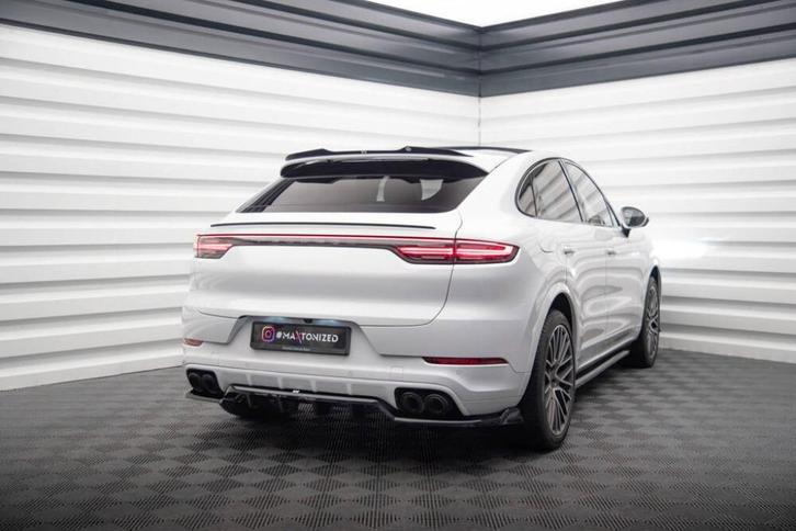 Voorlip sideskirt diffuser spoiler Porsche Cayenne Coupe 19+, Auto diversen, Tuning en Styling, Ophalen of Verzenden